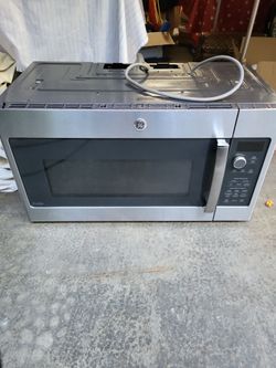GE profile over the range microwave