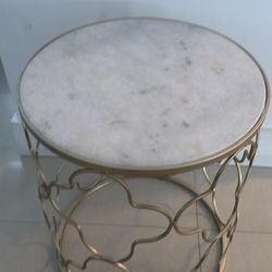 Marble side table