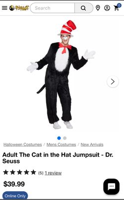 Dr. Seuss Adult Small Costume