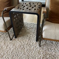 Modern Side Table.  Wood . From Uttermost 