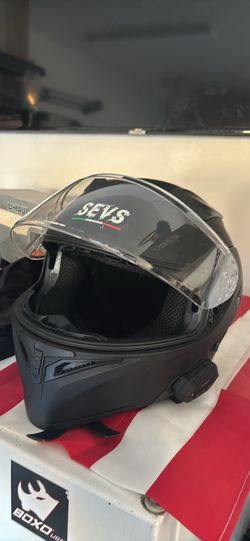 Motorcycle helmet large