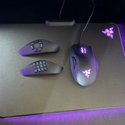 Razer Naga Trinity Gaming Mouse W/Mouse Pad