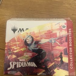 Spider-Man MTG Collector Booster Box Unopened