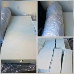 8-inch Luxury Upholstery Foam HD36-HQ & Batting - DIY Bundle. 