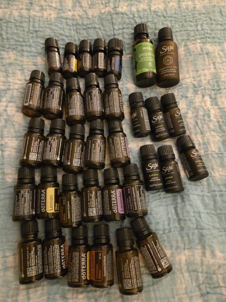 Free Empty Essential Oils Bottles 