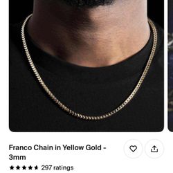 Brand New GLD Men’s Gold Chain