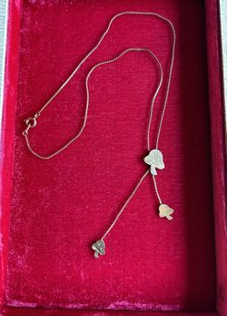 Vintage Mushroom Lariat Necklace – Boho Psychedelic Mushroom Jewelry