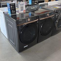 Samsung 5.0 Washer And 7.5 Dryer Set Brand New, 1 Year Manufacturers Warranty
