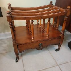 Vintage Canterbury Magazine Or Music Sheet Rack