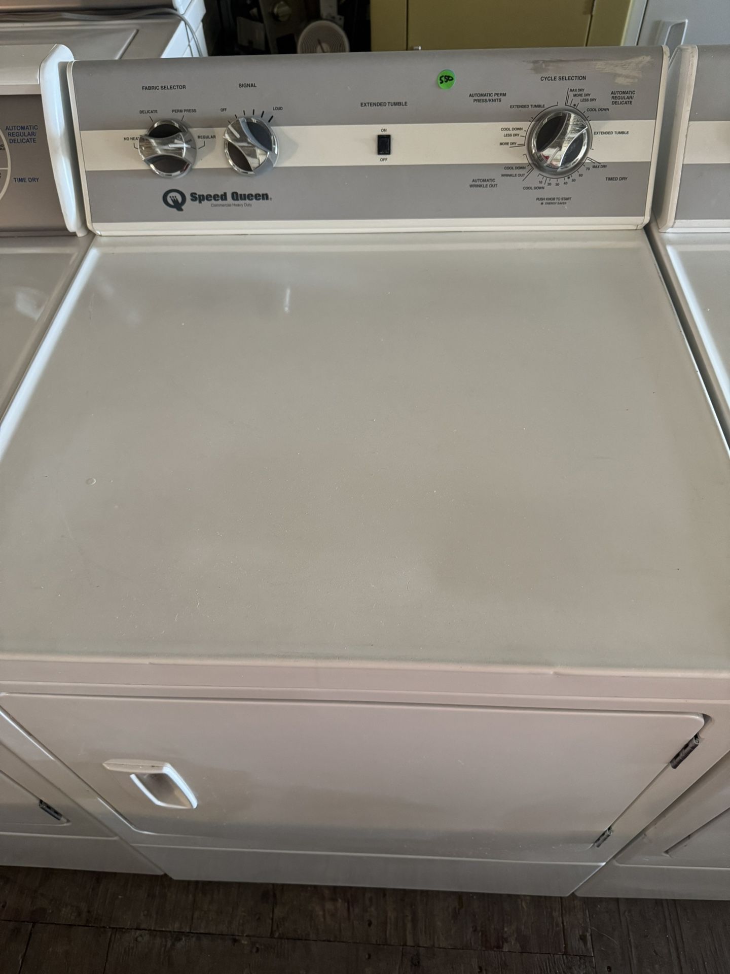 Speed Queen Electric Dryer Heavy Duty