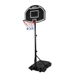 ONETWOFIT Portable Basketball Hoop, Height Adjustable Outdoor Basketball Goal For Kids W/Impact Backboard 2 Wheels Fillable Base