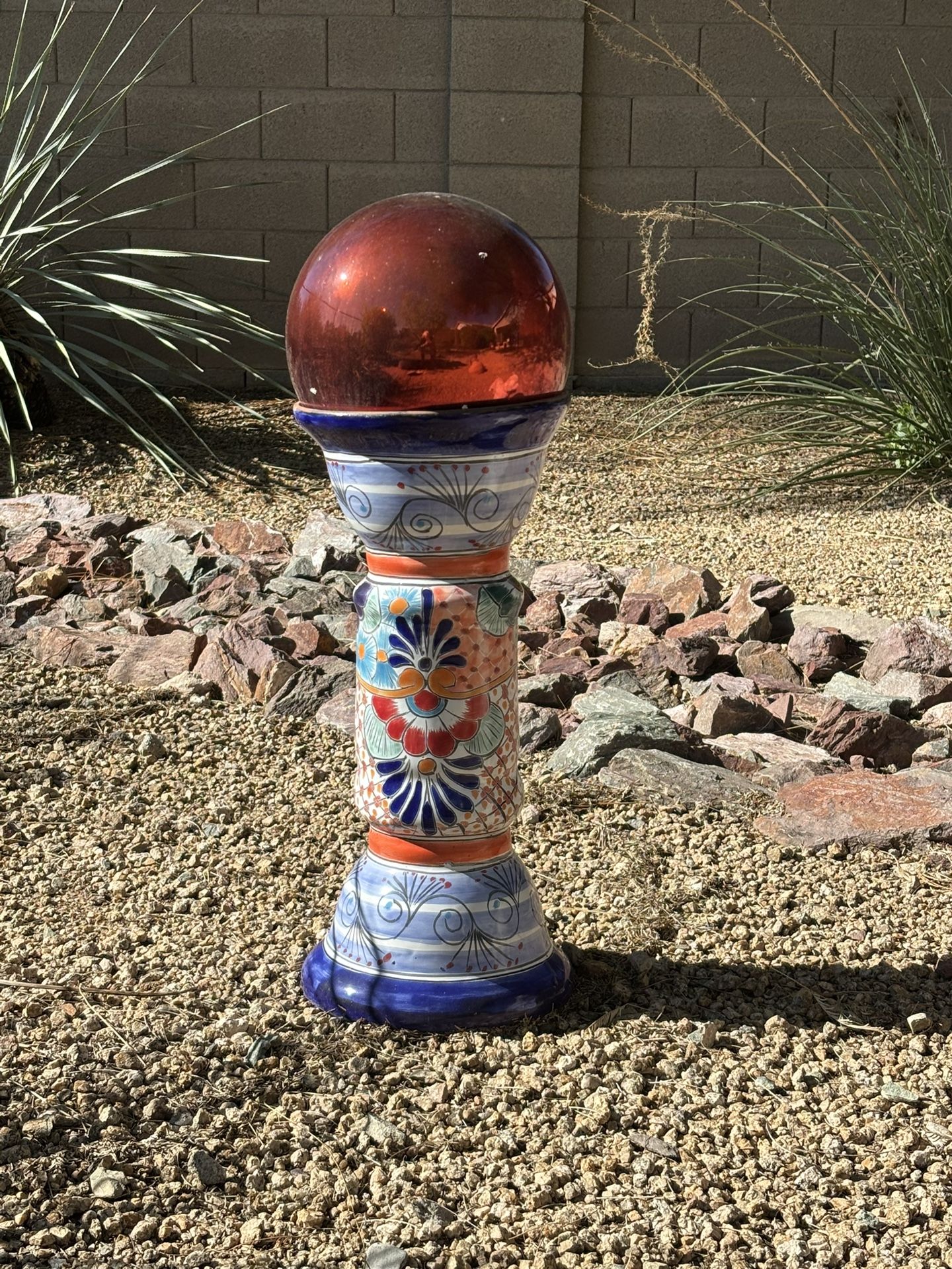 Talavera Pottery Yard Accent