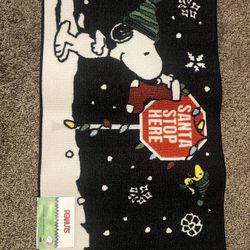 Christmas Rug Peanuts “Snoopy”