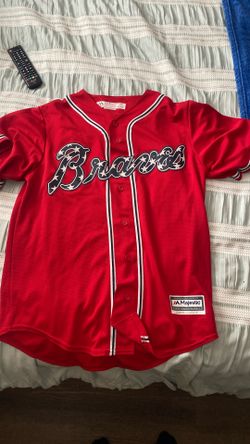 Men’s Medium Atlanta Braves Ozzie Albies Jersey