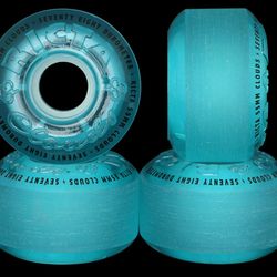 Ricta 55mm Glow In The Dark Clouds Blue 78a