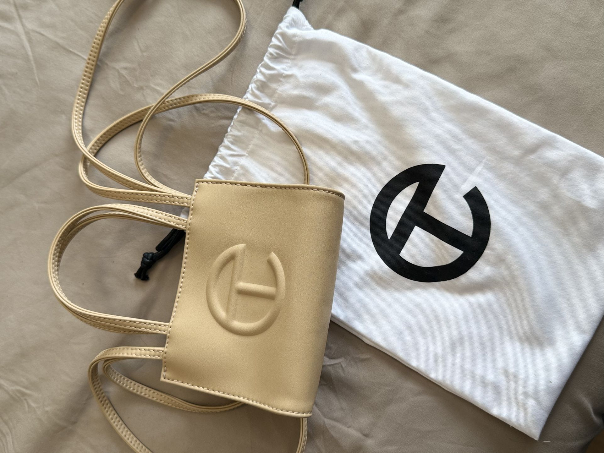 Telfar Bag, (Small/Cream)