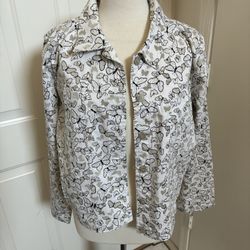 Christopher Banks Women’s Lightweight Jacket Size LARGE