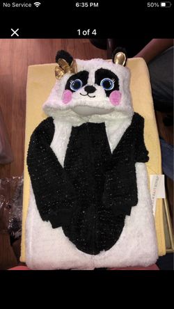 Panda costume size 3t/4t
