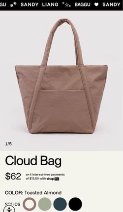 Baggu Toasted Almond Cloud Bag Tote