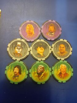 Wwe Legends Power Chipz Lot