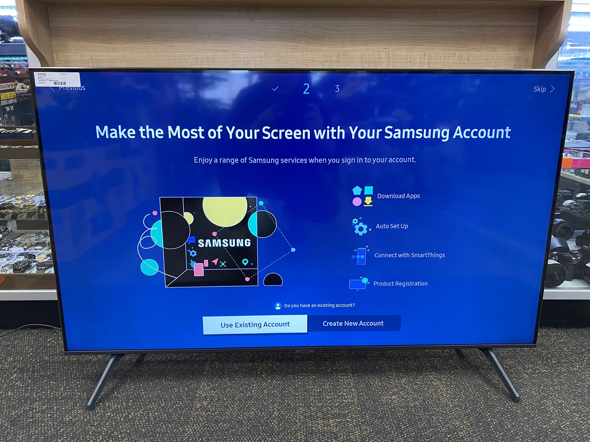 SAMSUNG UN50TU7000FXZA 50" 4K Ultra HD Smart LED TV
