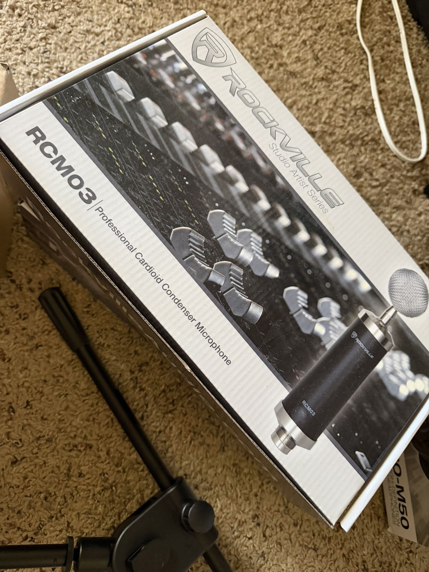 RockvilleBrand New Podcast equipment