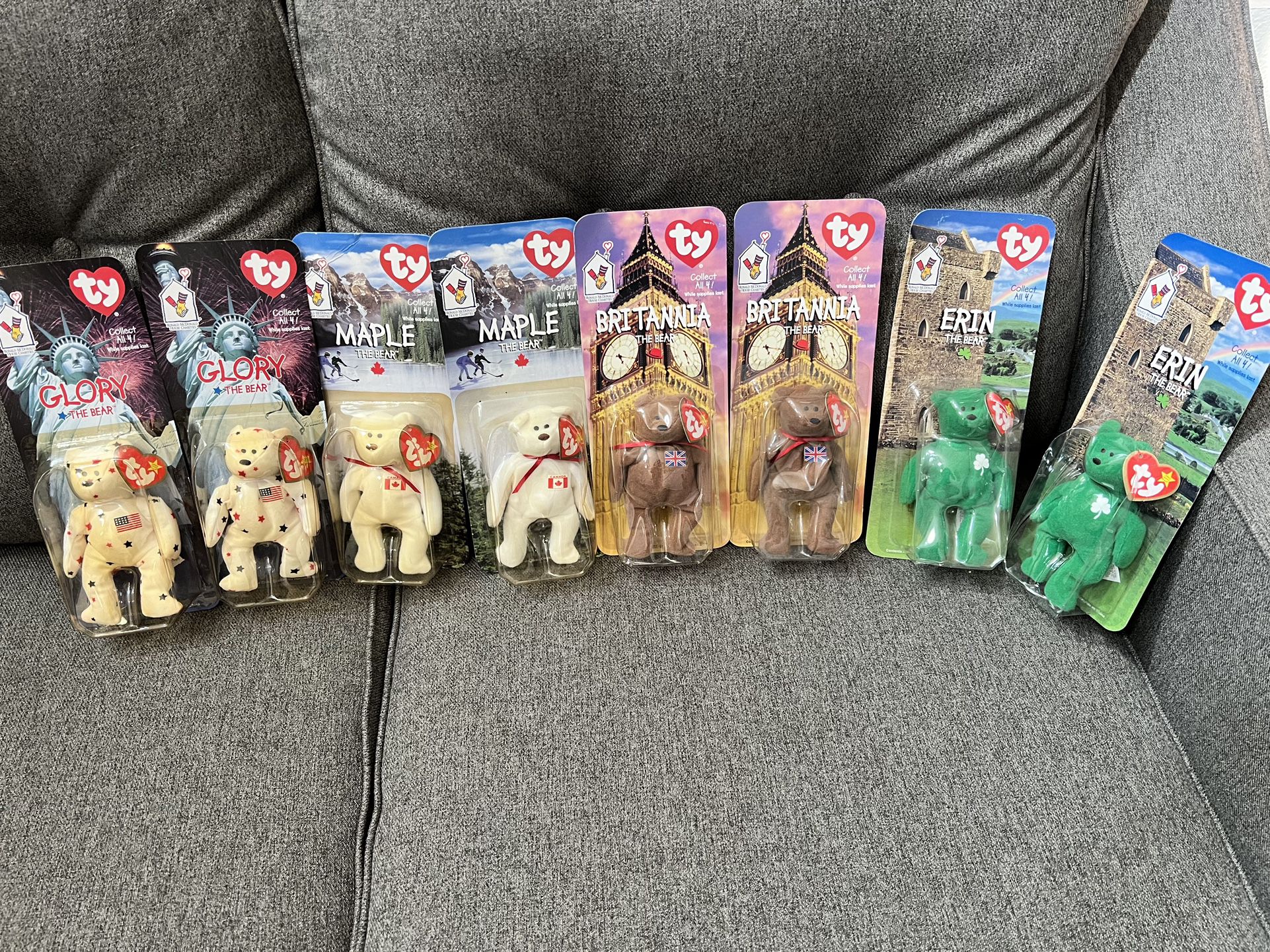 Beanie Babies (2 Complete Sets Of 4)