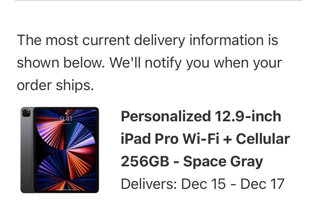 iPad Pro 9th Gen
