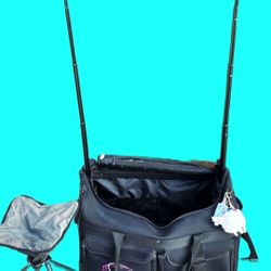 Dream Duffle Dance Competition Bag. Costume bar and stool included. 