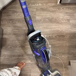 BLACK+DECKER HCUA525JP Cordless 2-in-1 Stick Vacuum, Powerseries Pro 20V Pet Vacuum, Purple