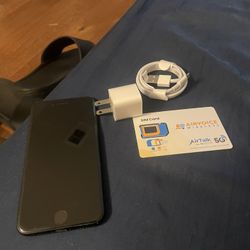 Black iPhone 7 128gb (3months Free Service)