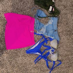 SWIM SUITS & COVER UPS . 