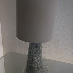 ✨ Modern Silver Crystal Bedside Lamp – $25 (WeHo) ✨
