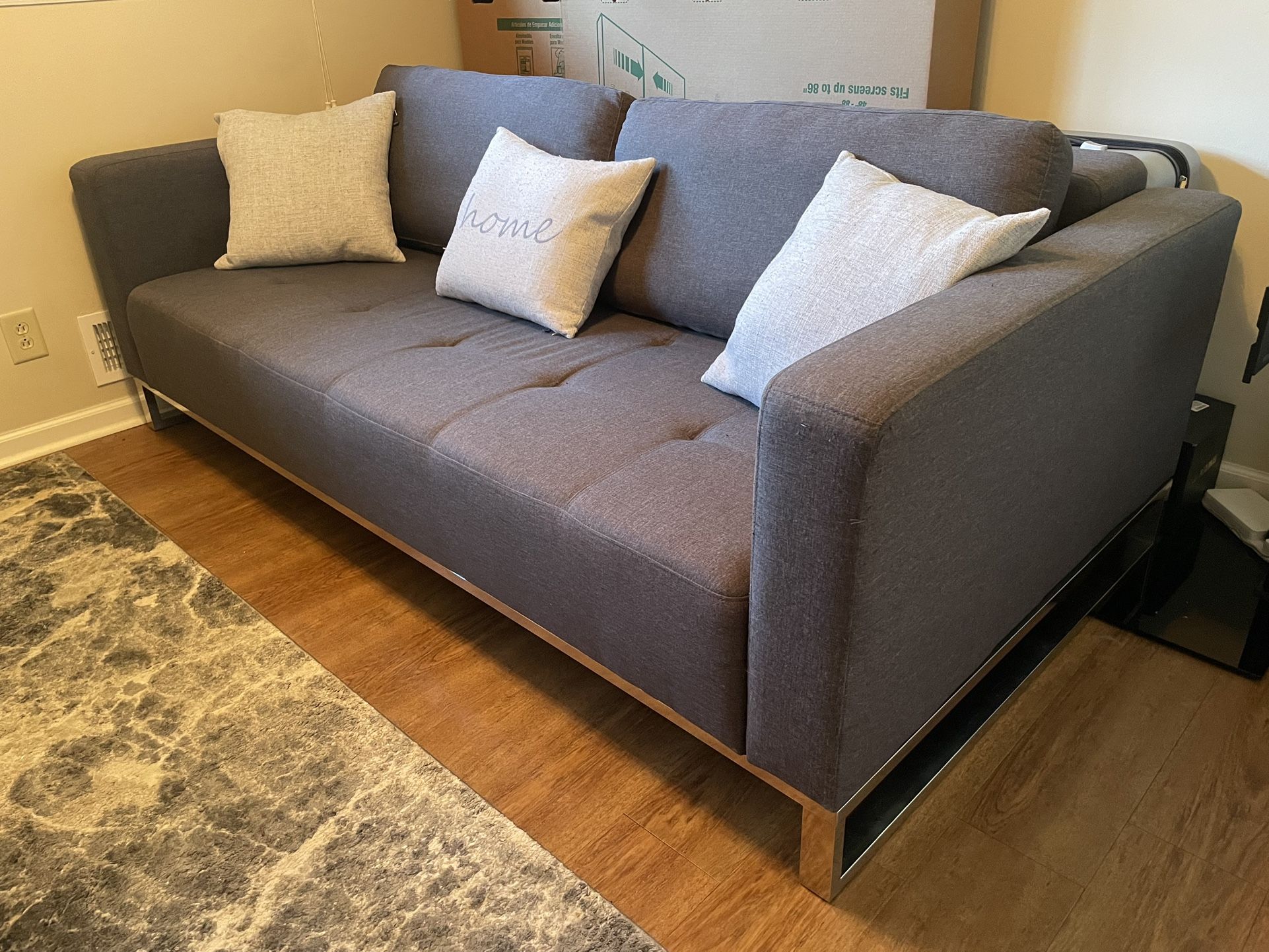 Modani Dark Grey Sleeper Sofa