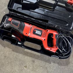 Black & Decker Reciprocating Saw Corded