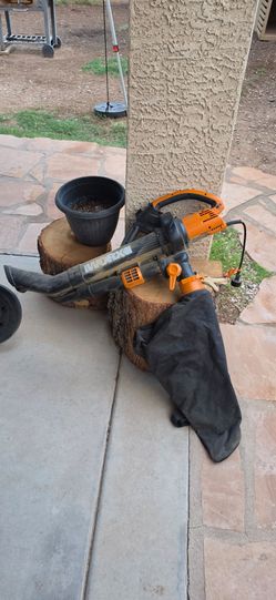 WORX WG509 Electric 3-in-1 Leaf Blower, Vacuum & Mulcher