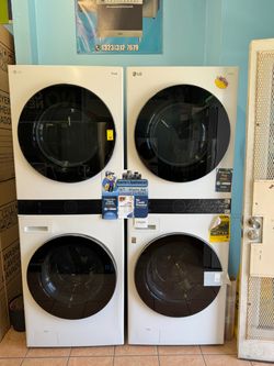 🎇4th of July Sale 🎇 LG ELECTRIC TOWER WASHER AND DRYER