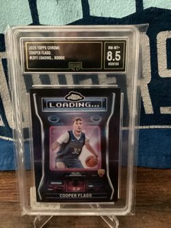 2025 Topps Chrome #LD11 Loading Rookie Cooper Flagg Gen. Mint 8.5
