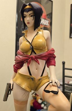 Faye Valentine Cowboy Bebop F4F Signed Statue - Wendee lee
