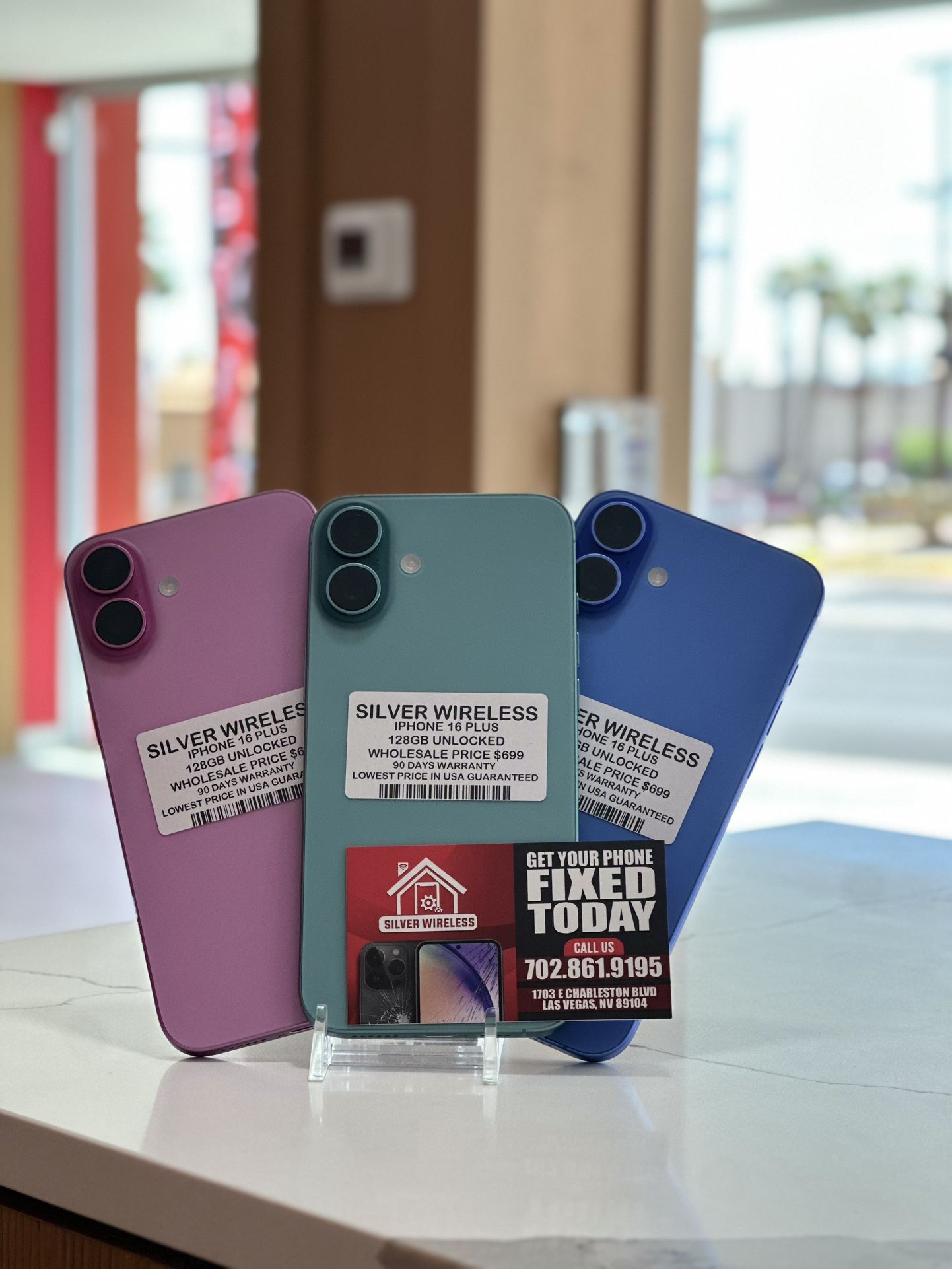 IPHONE 16 PLUS UNLOCKED 🩷💚💙