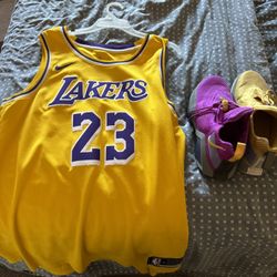 Labron James Jersey And Shoes