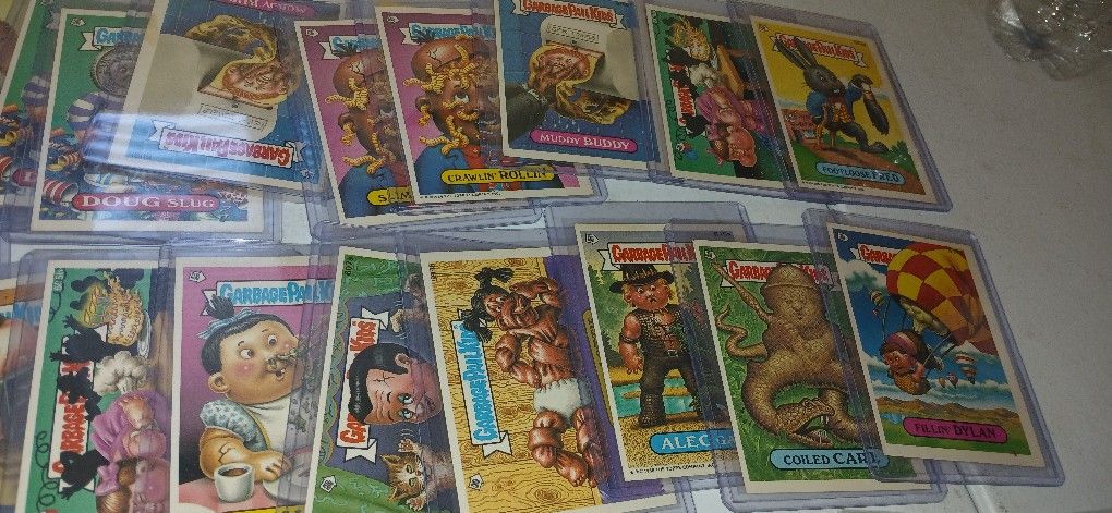 Serious 15 Garbage Pail Kids