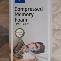 Compressed Memory Foam Cpap Pillow By Medline