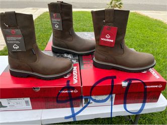 WOLVERINE SOFT TOE BOOTS MOST SIZES AVAILABLE