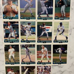 1992 Classic Draft Picks Baseball Card Singles Lot Of 15
