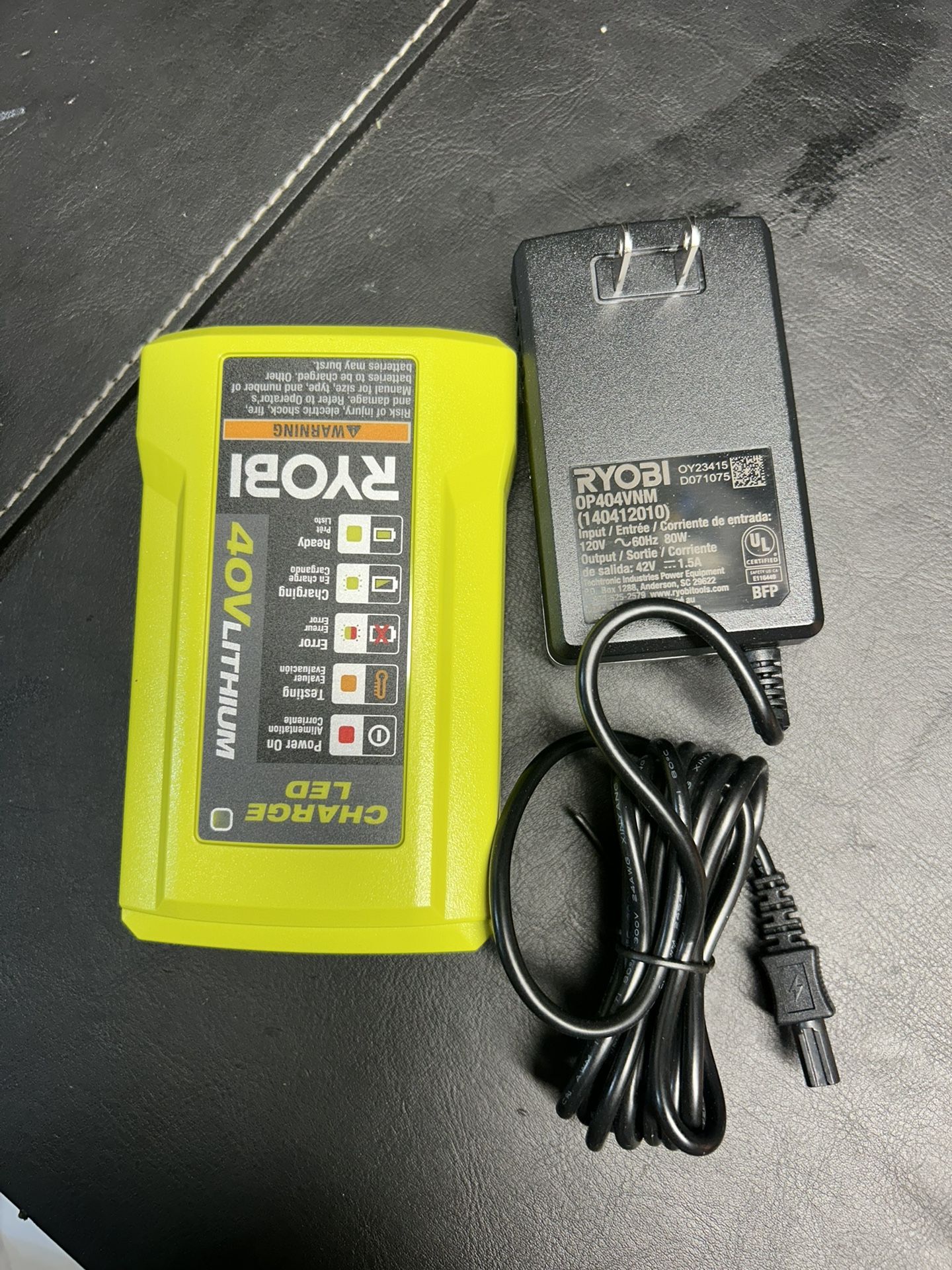 Ryobi 40v Charger