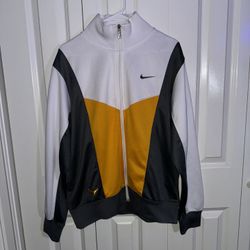 Nike Rafa Nadal 2010 World Tour Tennis Jacket SAMPLE Size L Orange White Black