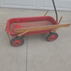 Red Wagon For Fair  Swap Meets 
