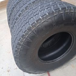 4 Tires 37x12.50x17..Nitto Terra Grappler G2