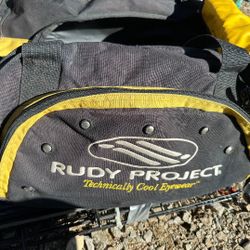 Black And Yellow Gym Bag 
